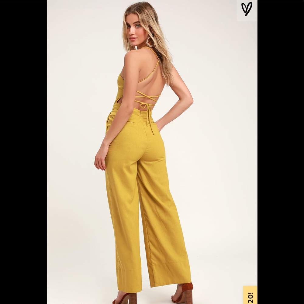 Backless jumpsuit
